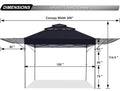Canopy Vent Top Adjustable Awnings