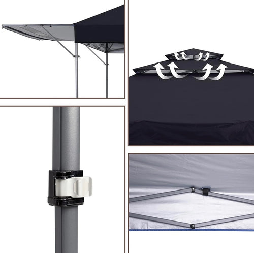 Canopy Vent Top Adjustable Awnings