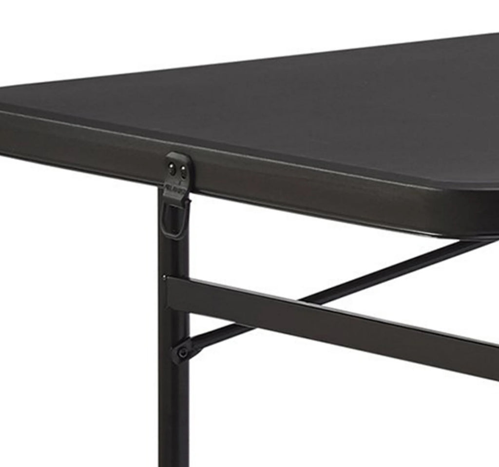 Black 6ft Rectangular Foldable tables
