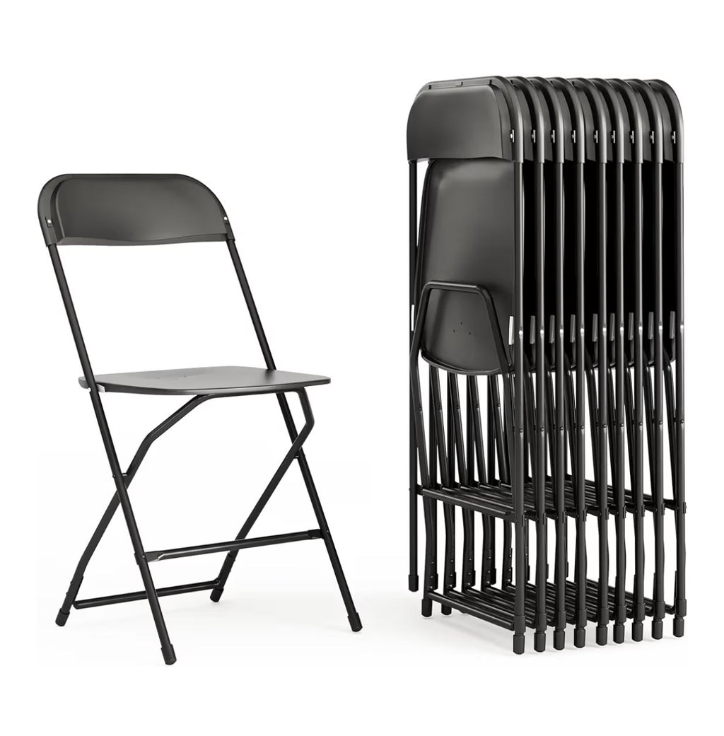 Black Foldable Chairs